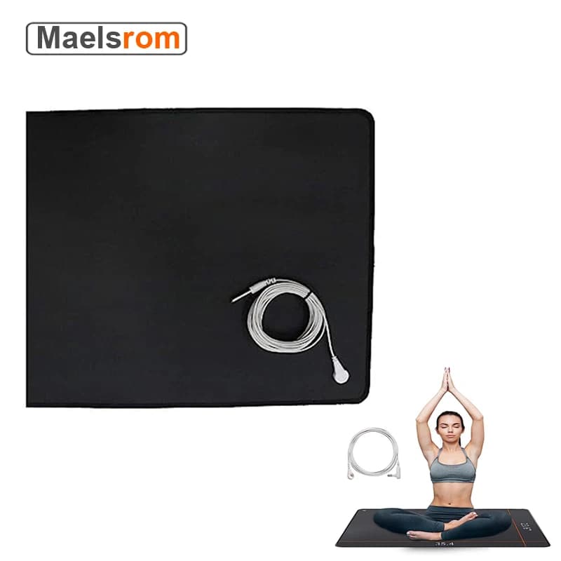 Sleep pad with universal grounding EMF recovery for body foot therapy mat for Yoga improves energy and helps with anxiety