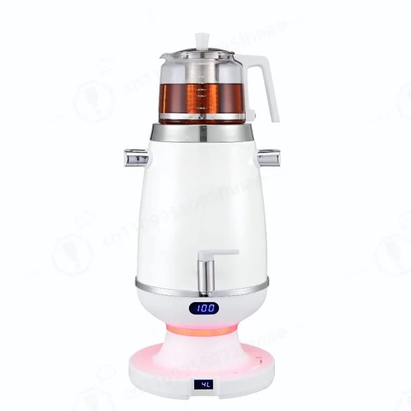 Large Capacity Electric Kettle Samovar Household Water Boiler Integrated Pot for Boiling Water and Making Tea
