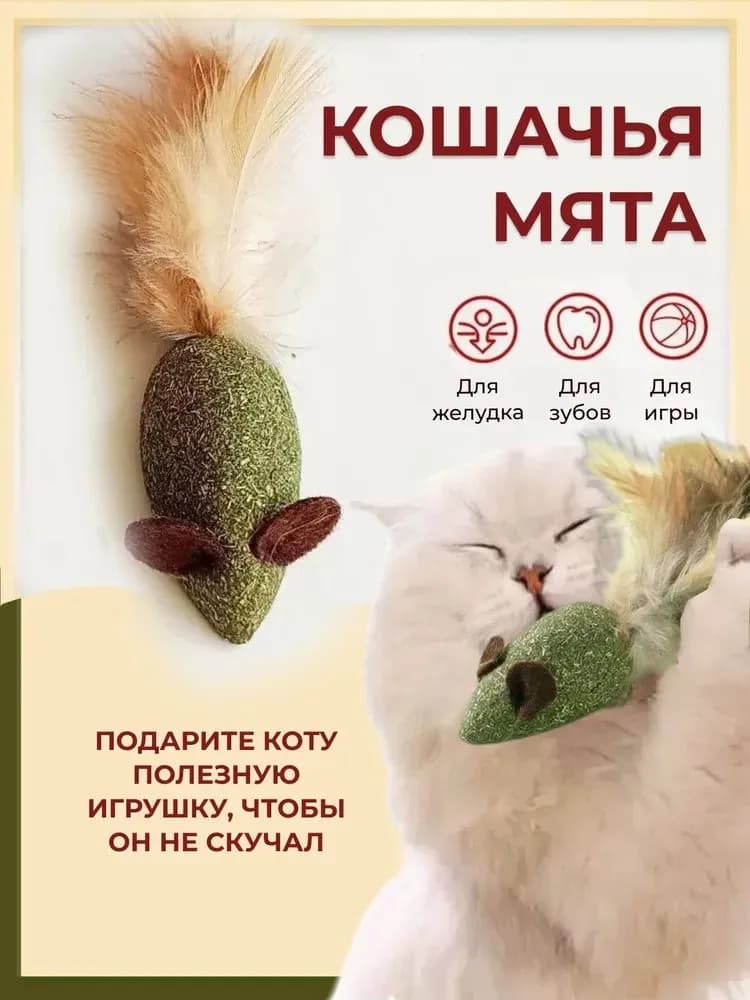 Palla di Catnip con Piume e Aroma d'Uva per Gatti, per la Pulizia dei Denti e la Digestione, Giocattolo per l'Auto-Intrattenimento degli Animali Domestici