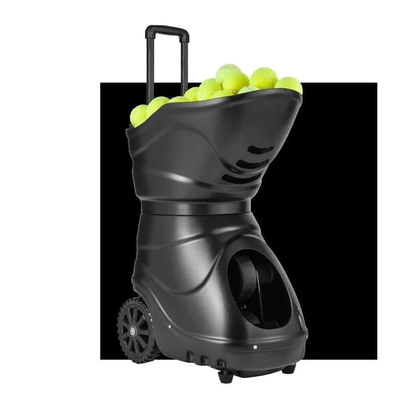Potente macchina da tiro con palline da tennis SS-T4015 da utilizzare per l'allenamento del tennis e l'abbinamento del miglior partner di tennis dei giocatori