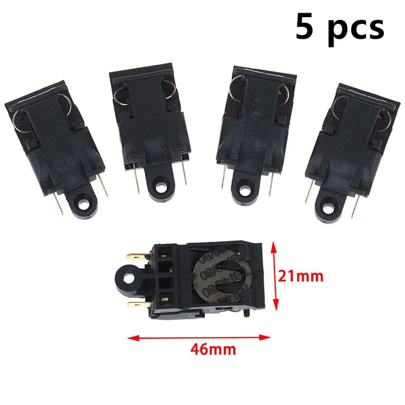 5pcs 16A interruttore termostato caldaia bollitore elettrico pressostato vapore