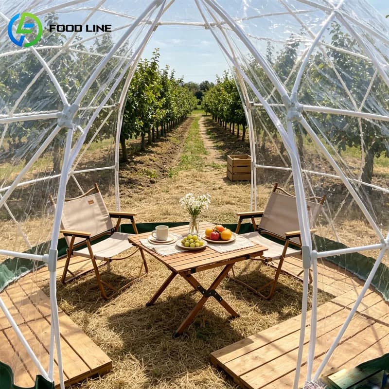 Bubble Dome Tent Transparent Luxury Glamping Camping House Outdoor Garden Resort Hotel Shelter Customized