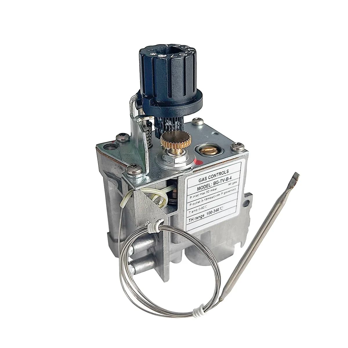 Valvola Termostatica per Controllo Gas 100-340 ℃ Termostato Modulante e On-Off