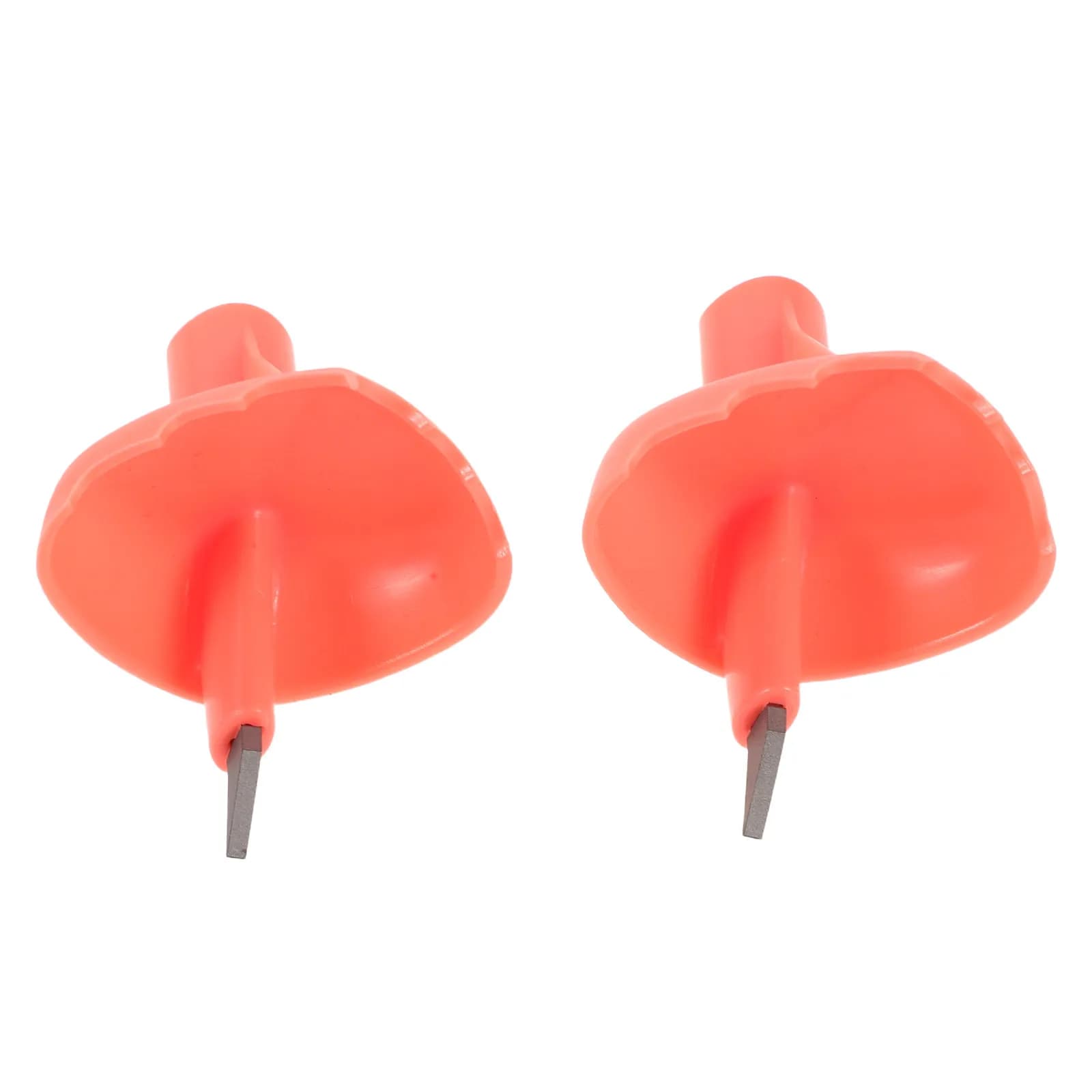 2Pcs Ski Pole Tips Replacement Carbide Hiking Pole End Tips for Trekking Climbing Walking Sticks Enhanced Stability on Snow Mud