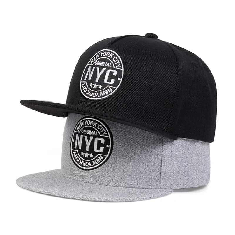 1 pezzo unisex NEW YORK CITY lettera ricamo cappello hip-hop protezione solare regolabile per esterni cappello per il tempo libero primavera autunno vacanza da viaggio