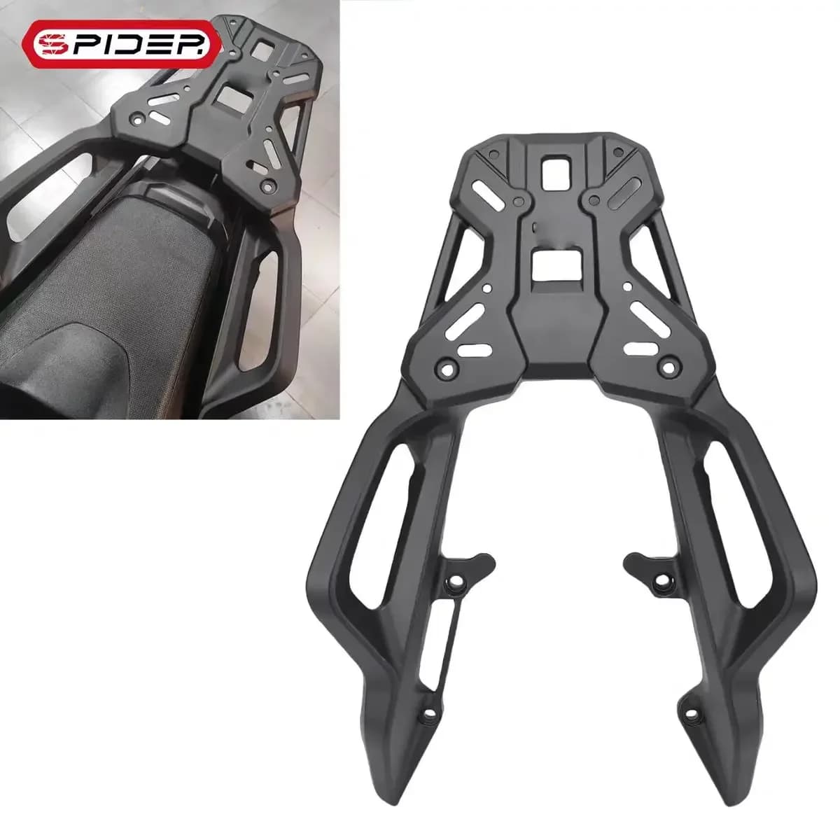 Portapacchi Posteriore per Moto NC750X, Accessori Moto Specifici per HONDA NC750X NC 750 X, Supporto per Bauletto