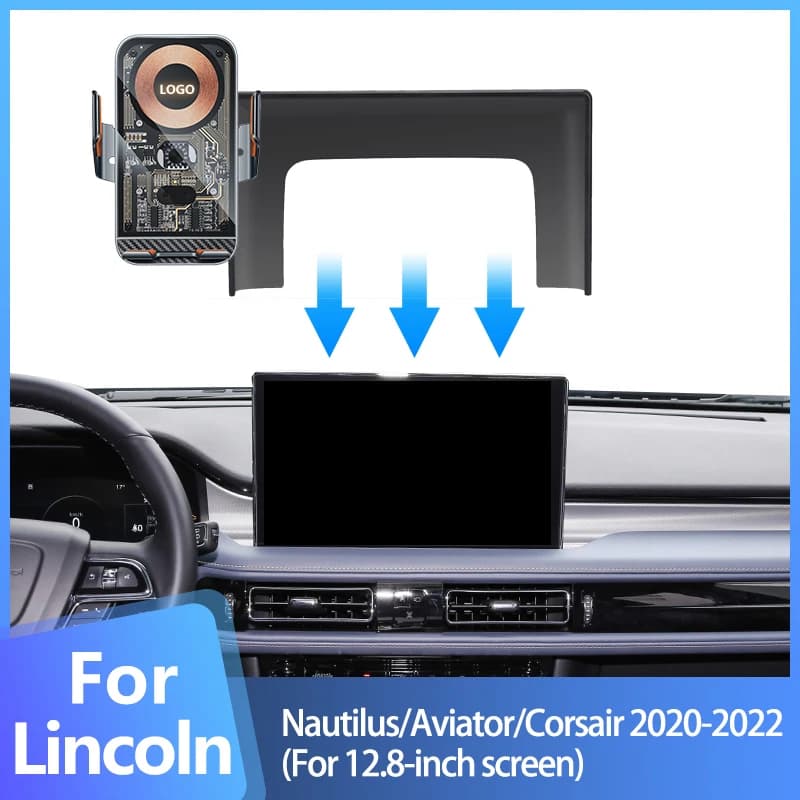 Per LINCOLN Crosair Aviator Nautilus 2020-2022 supporto per telefono cellulare dedicato per auto supporto per schermo di navigazione di controllo centrale