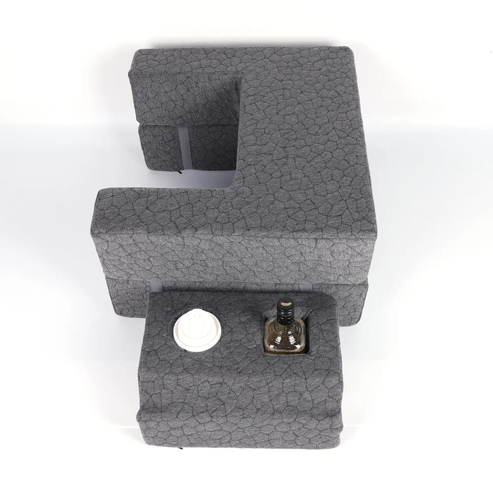 Cuscino Poggiabraccio Extra Large Regolabile per Adulti, Cuscino da Lettura per Letto e Scrivania, per Steam Deck/Switch, per Sedersi a Letto, sul Pavimento o sul Divano