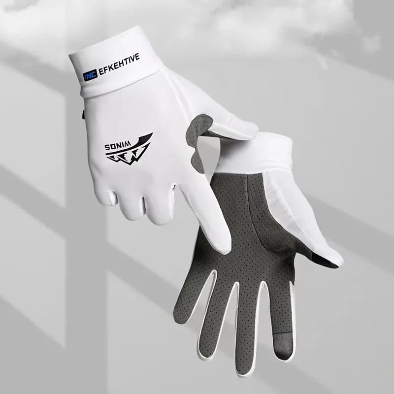 Gloves for solar motorcycle protection, men's and women's fishing gloves, summer gloves for thin and breathable ice completely combined