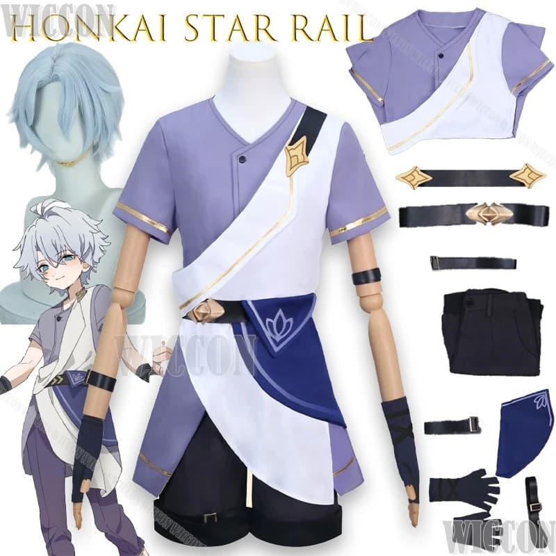 Honkai Star Rail Youngful Phainon Costume Cosplay Set completo Anime Gioco Personaggio Outfit Anime Vestiti Compleanno Uniforme Comic Con