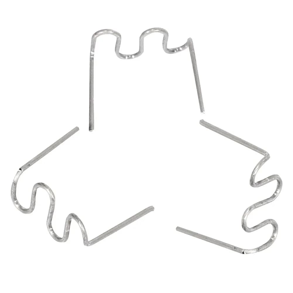 1000 Pz 0.6/0.8mm S Onda Graffette Per Paraurti Auto Carrozzeria Cucitrice In Plastica Kit di Riparazione 0.6mm Pre-tagliato Onda Graffette Strumenti di Saldatura