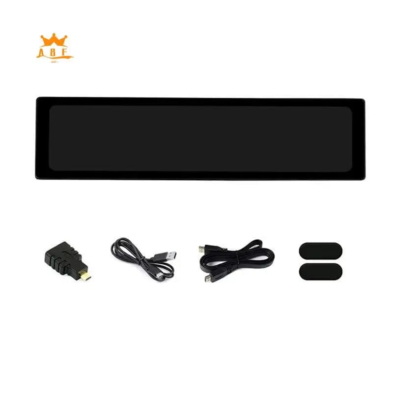 A08E-11.9Inch IPS Capacitor Screen HD Display 320X1480 Hi-Fi Speaker Computer Auxiliary Screen for Raspberry Pi