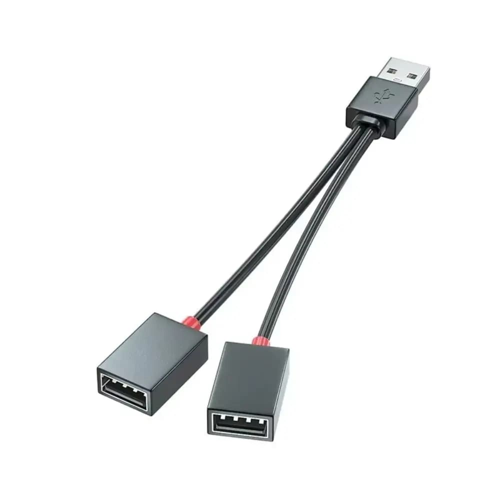 Nuovo Hub USB 2 in 1 Tipo C, Splitter USB 3 in 1, Adattatore Multifunzione per Trasferimento Dati, Espansore USB