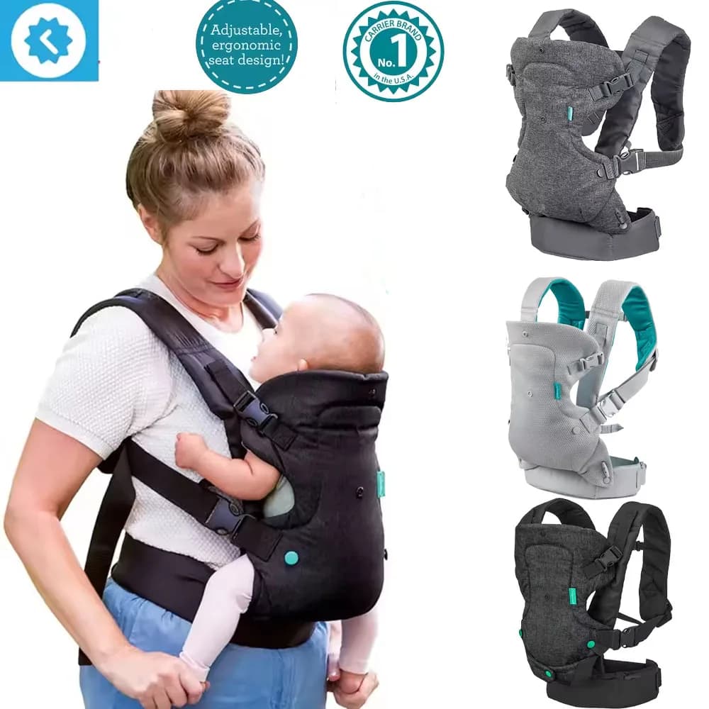 4 in 1 Cinghia per marsupio Neonato a bambino Multifunzionale Baby Sling Wrap Elastico Marsupio Neonati Borsa a marsupio Convertibile