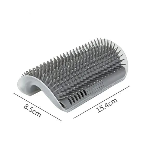 Spazzola per massaggio delicato per animali domestici, per gattini e cuccioli, strumento districante a denti morbidi per una cura del pelo liscia