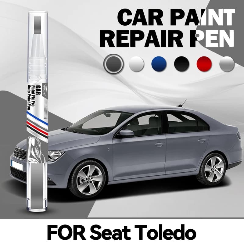 Penna per riparazione vernice auto per Seat Toledo, ripara graffi, vernici acriliche, matita correttore, accessori auto, detailing auto