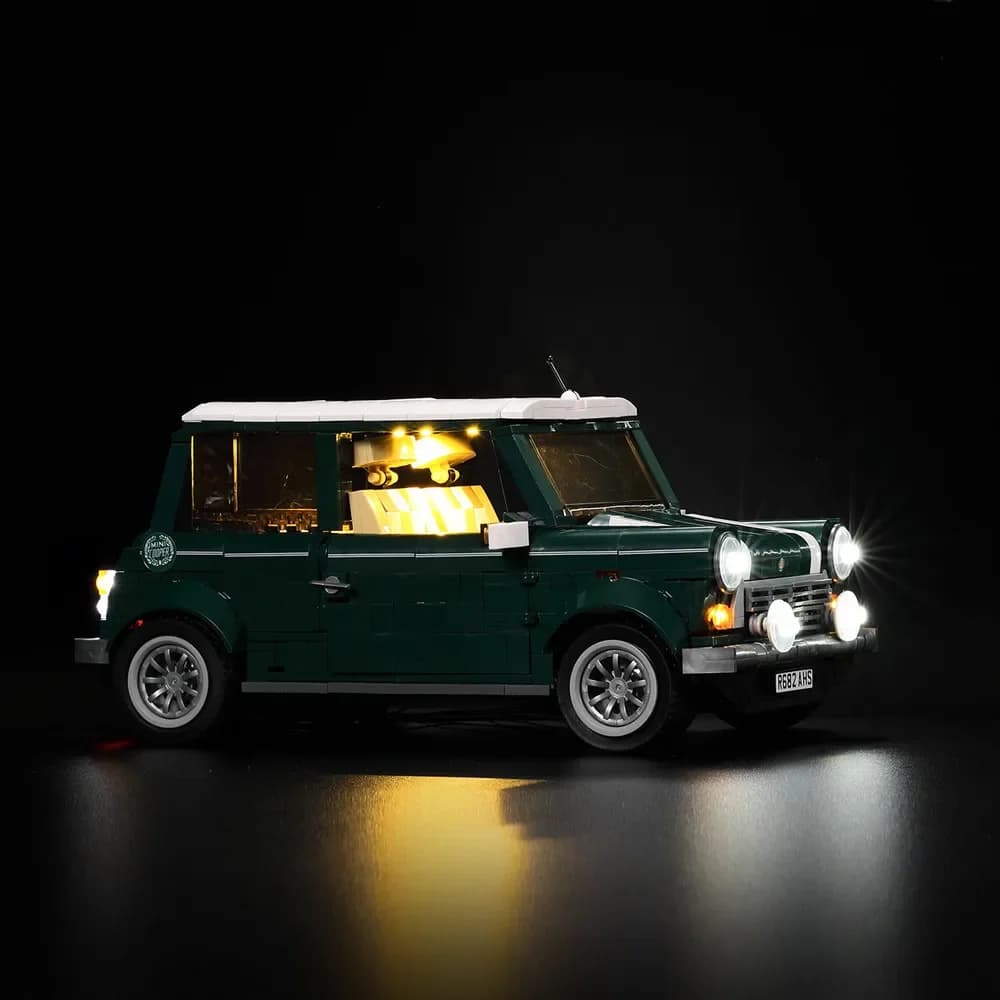 Kyglaring Kit luci a Led per LEGO il mini modello di mattoni in rame compatibile con set di blocchi 10242 e 21002 (non includere l'auto)