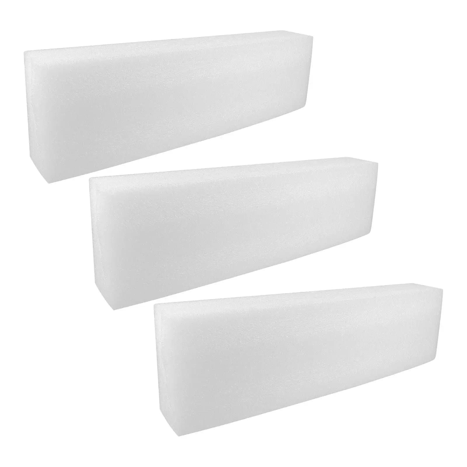 Set di 3 Blocchi di Schiuma Floreale 50x14x7cm, Base Stabile per Composizioni Floreali, Accessori per Fiori Freschi e Artificiali