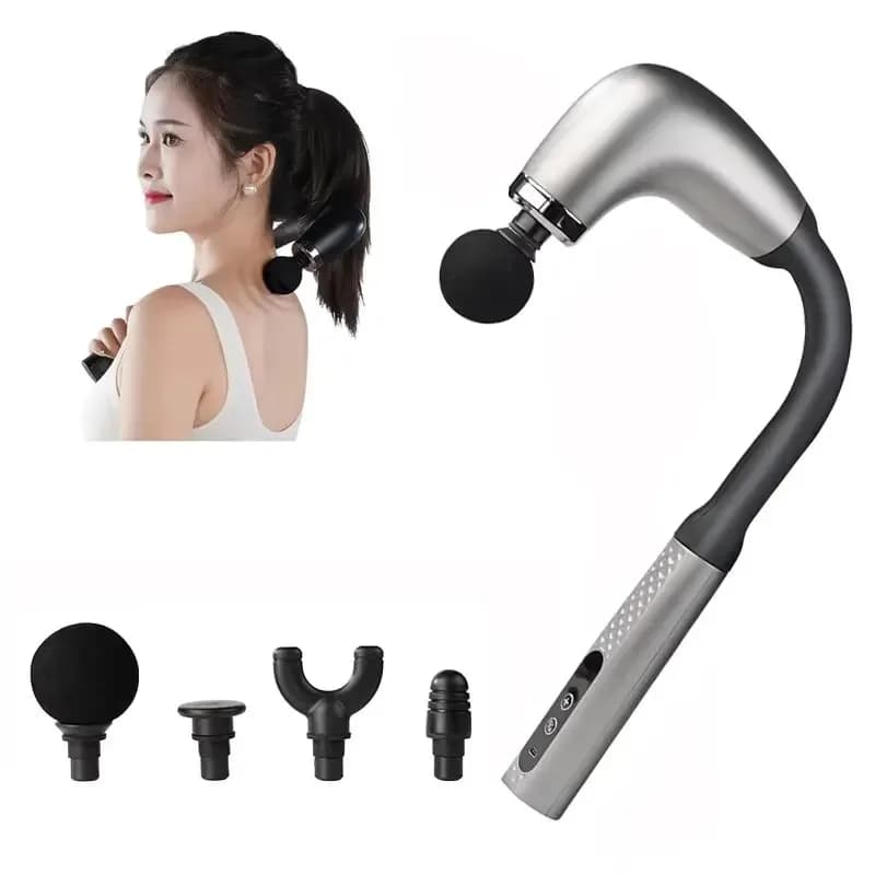 Smart Massage Gun Electric Massage Hammer for Massage Rechargeable Portable Hammer for Home Body Massage with Artifact for Back