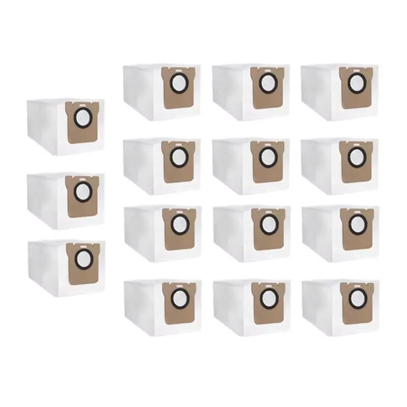 【618 SUMMER SALE】Sacchetto per la polvere da 15 pezzi per aspirapolvere robot Mijia 5 PRO / OV21CN, ricambi per sacchetto per la polvere