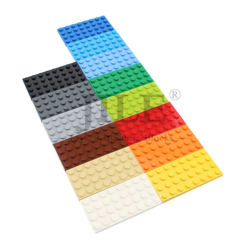 15 pz Moc 3035 Base Piccola Piastra Corta 4x8 FAI DA TE Creativo Illumina Building Blocks Mattoni Compatibile con Assembla Giocattoli Per Bambini