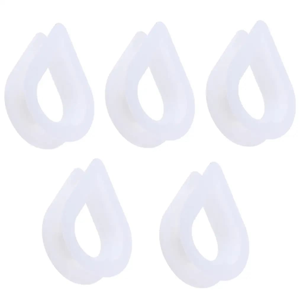 Plastic Thimble Eyes Replacements Durable Marine Accessory for Fishing Anchor Rope Sailing Boats