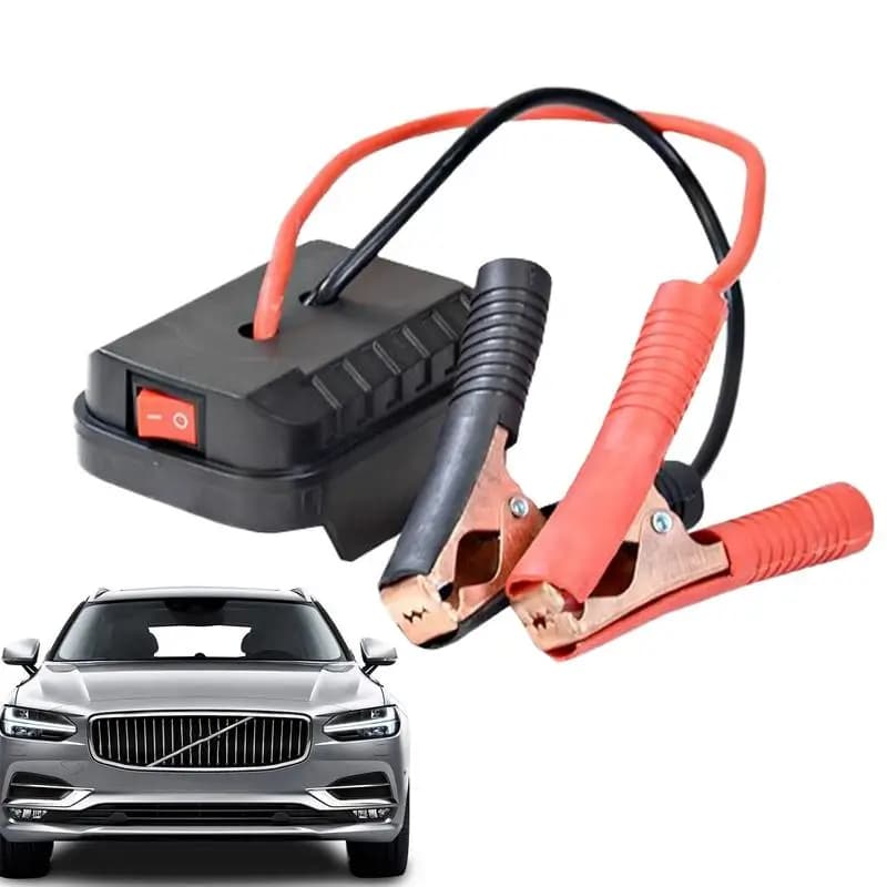 Avviatore di Emergenza per Auto con Batteria al Litio, Convertitore Caricabatterie Portatile con Doppia Porta USB, Ricarica Rapida, Booster per Auto