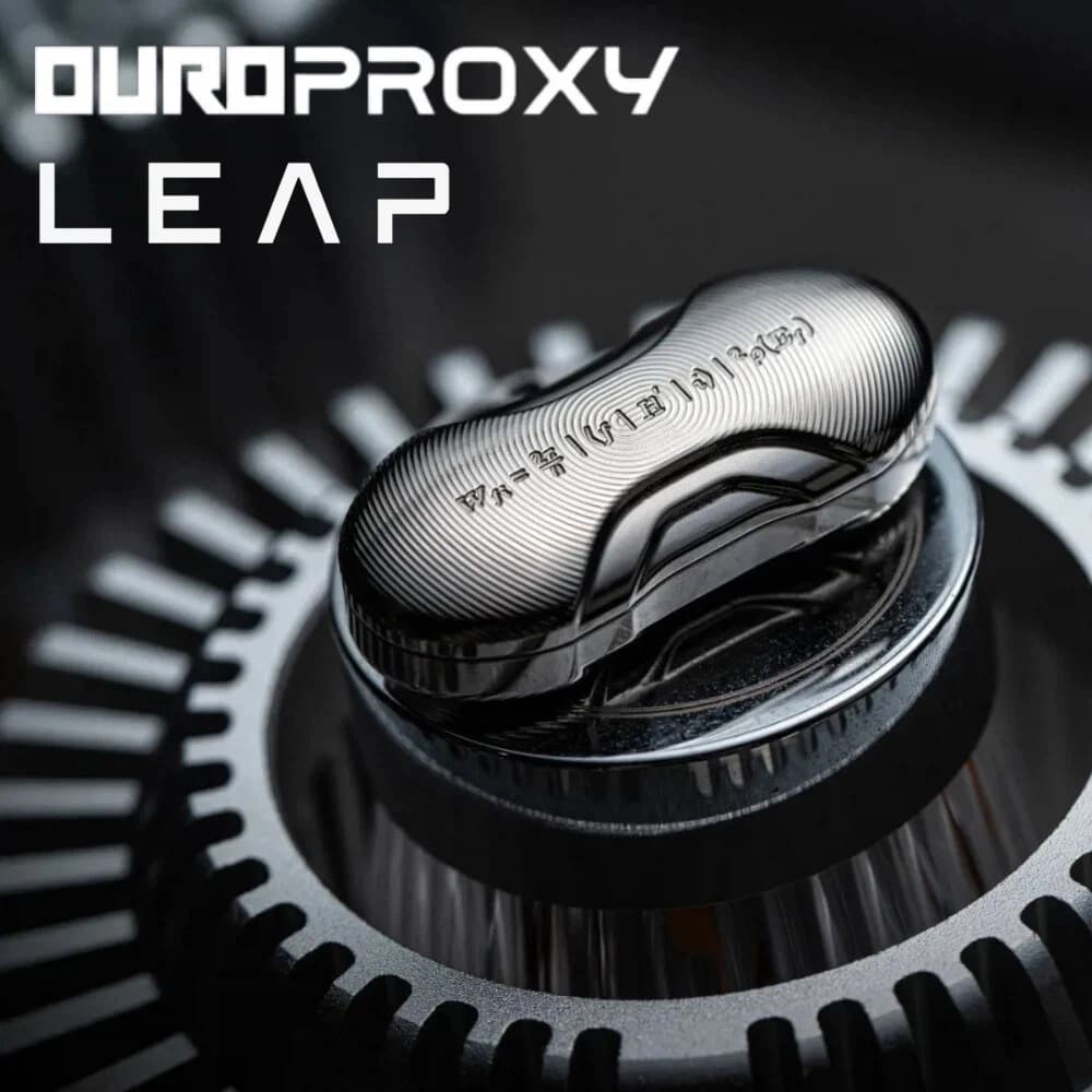 STOCK Proxy EDC LEAP Slider in Titanio Antistress, Giocattolo per Adulti, Design Originale, Gadget per Alleviare l'Ansia