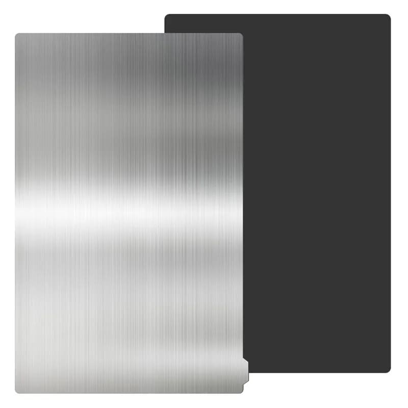 ENERGETIC Flexible steel construction plate for resin springs 229x129mm Flexible bed with magnetic sheet for 3D printer UniFormation GKtwo