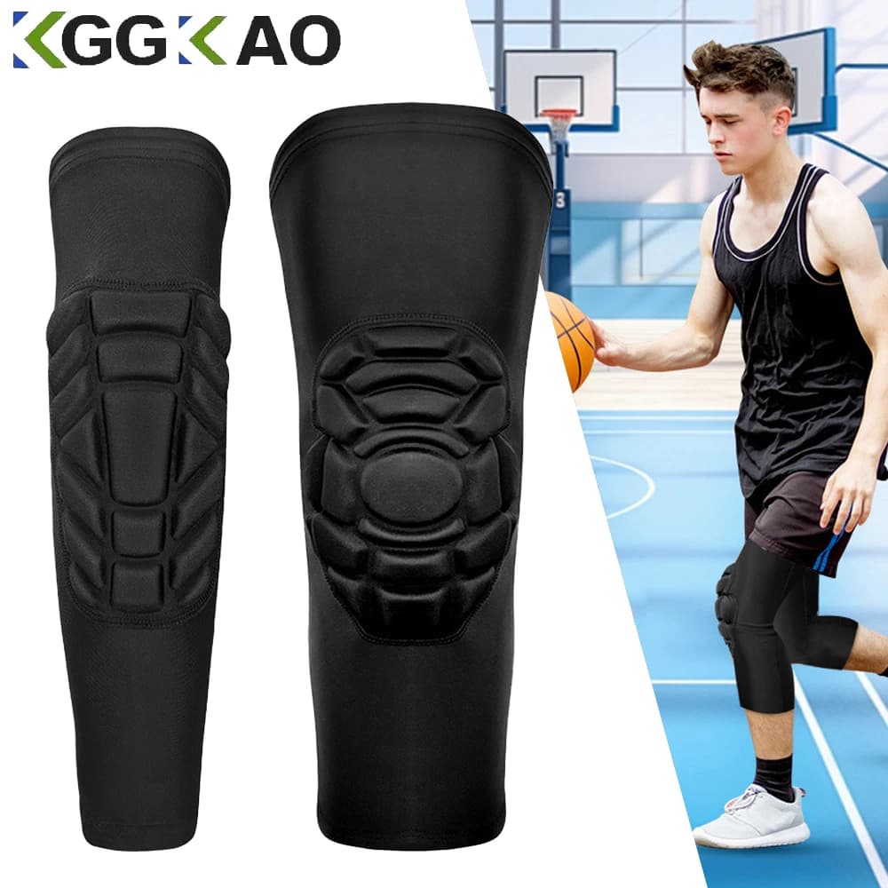 1PCS Sports honeycomb Compression Knee Pad Elbow Pads Guards Protective Gear for Basketball, Baseball, Football, Volleyball
