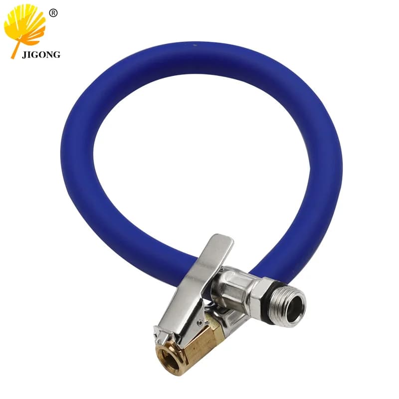 Tubo di gonfiaggio dell'aria per pneumatici per auto, adattatore per tubo di prolunga per pompa gonfiabile, collegamento dell'aria per pneumatici, bloccaggio, mandrino dell'aria per bici, moto