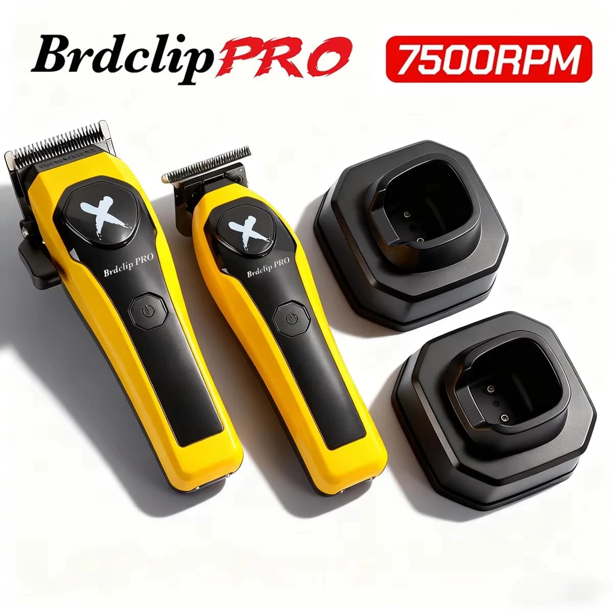 BRDCLIP BRD 619 339 Professional haircuts barber 7500 rpm Basic charger LCD display Haircuts for men Barbiere