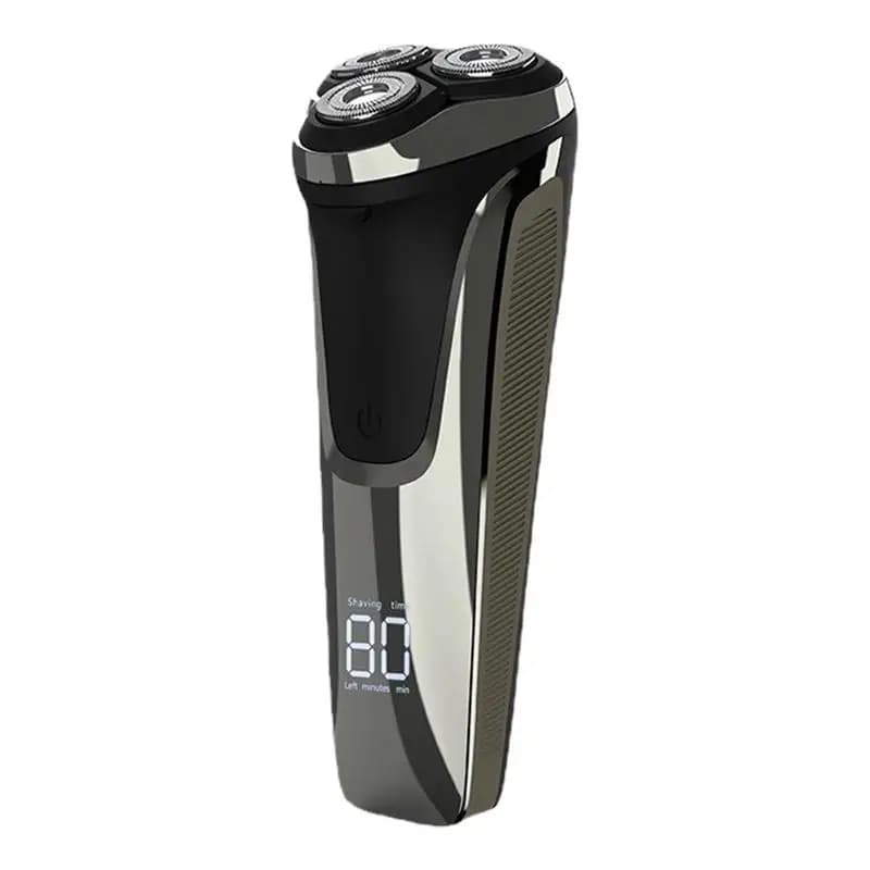 3D Rotary Razor Barba Trimmer Men Electric Razor Haircut Machine 4D Razor Head Floating Rotating Tool