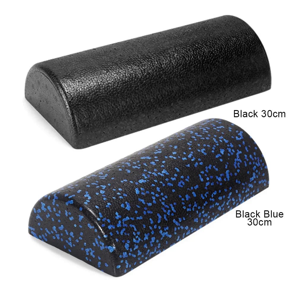 Half-Round Yoga Roller Massage Roller High Density Yoga Column Multi-Function Semi-Circular Foam Roller for Yoga Fitness