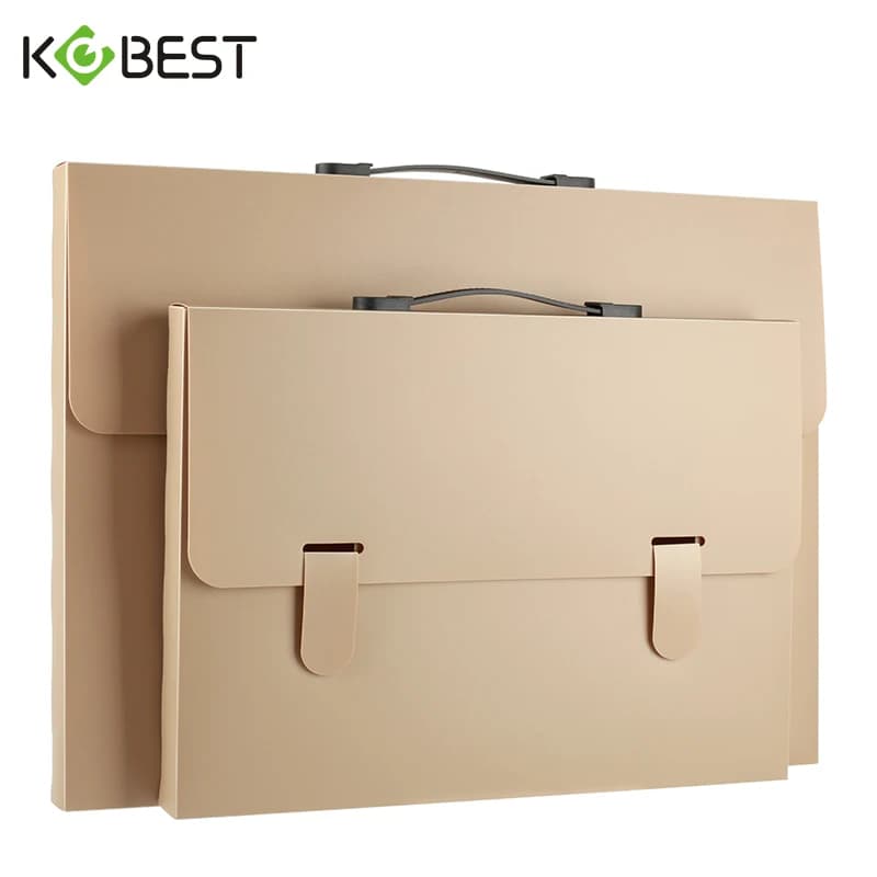 Borsa portadocumenti portatile A3, organizer per documenti di grandi dimensioni, cartella portfolio per ufficio, supporto per opere d'arte 4K