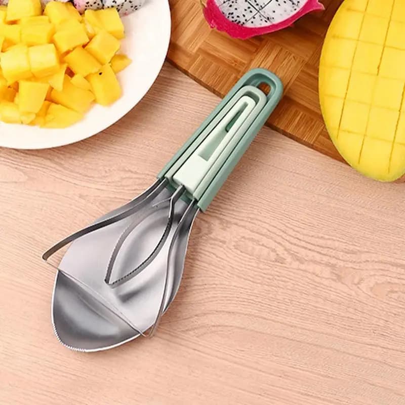 3in1 Mango Pelapatate Cutting knife Separator to peel the mango Paletta for mango Pelapatate for avocado Fruit slicer Pitter Kitchen Gadget