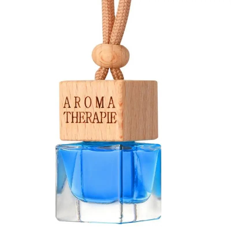 1PC Car Deodorant Pendant Perfume Bottle Empty Bottle Reusable fragrance diffuser Empty glass bottle Car pendant Floral fragrance