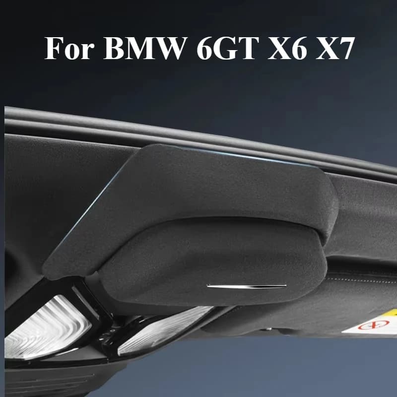 Per BMW 6GT/X6/X7 Custodia per occhiali per auto Occhiali da sole sul tetto Protezione antigraffio Clip di stoccaggio Accessori per la modifica degli interni dell'auto