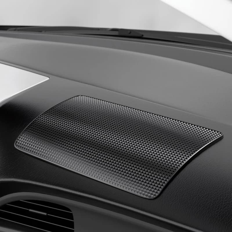 Tappetino antiscivolo in PVC per cruscotto auto, supporto adesivo in gel antiscivolo per telefono e occhiali da sole, accessorio per interni auto.
