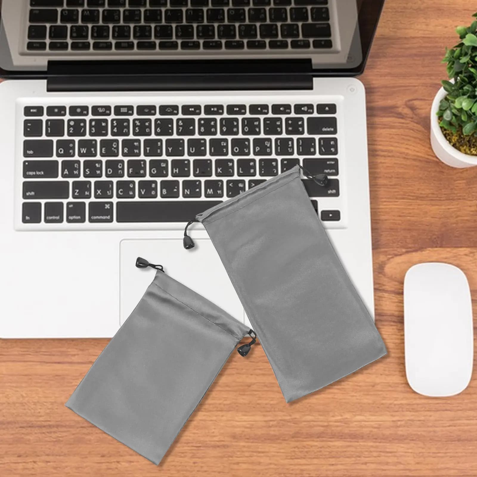Borsa portaoggetti con coulisse grande, multiuso, resistente, organizer da viaggio, sacchetto portatile per biancheria, accessori per l'organizzazione