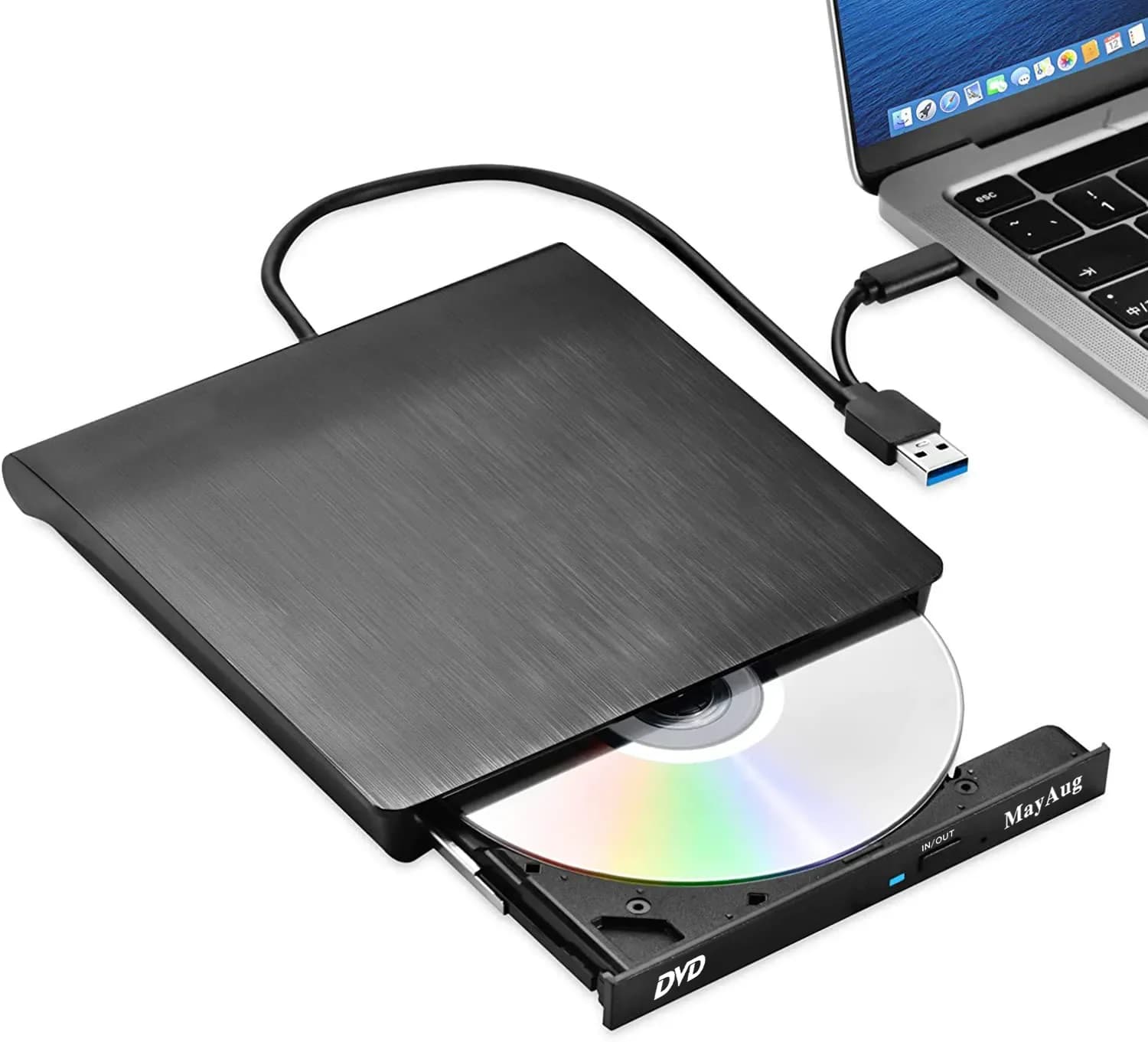 USB 3.0 Sottile Esterno DVD RW CD Writer Unità Masterizzatore Lettore Unità Ottiche Per Computer Portatile PC Dvd Masterizzatore Dvd Portatil