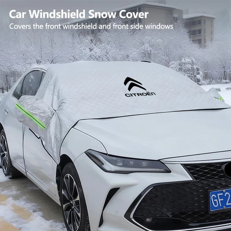 Car Windshield Snow Cover Front Window Snow Shield Sunshade For Citroen C3 C4 C5 C1 C2 Berlingo Celysee Xsara Picasso Aircross