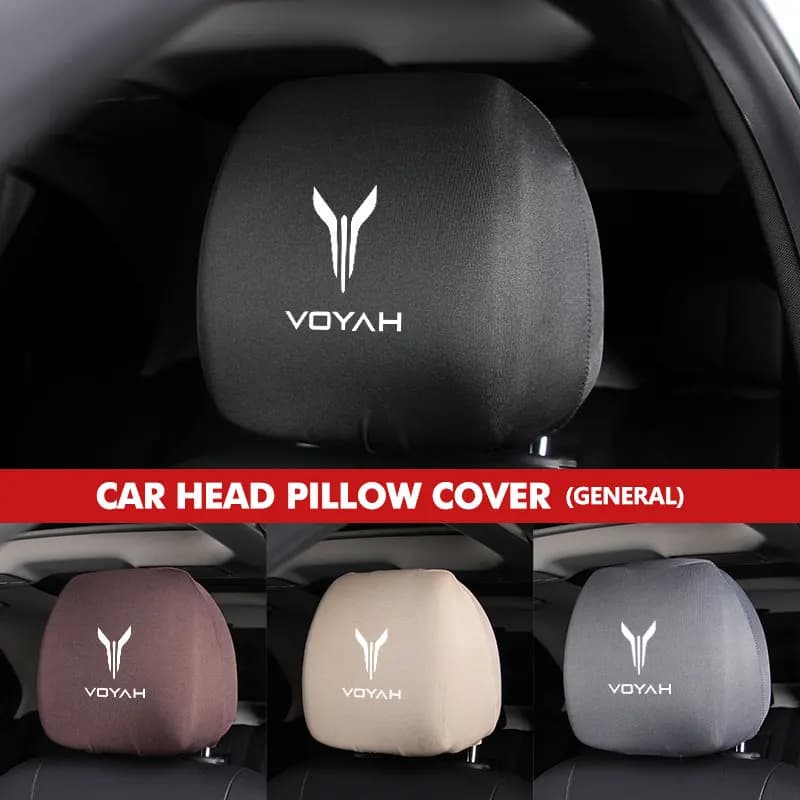 Car Headrest Cover Dustproof Cover For Front Seat Head Rests For Voyah FREE Dreamer Zhuiguang 2021 2022 2023