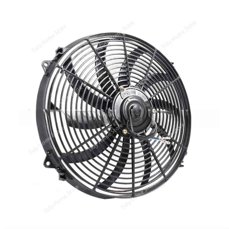 Radiatore elettrico universale snello da 16 pollici a ventola per accessori di raffreddamento automobilistici 12V 120W