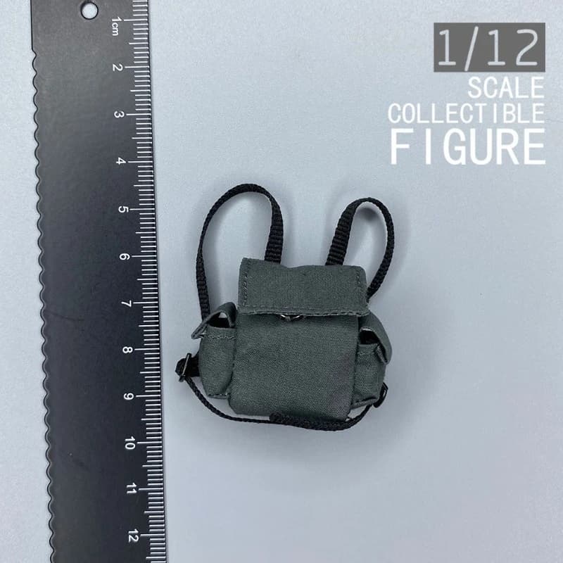 JOYTOY Ladder 1/12 Soldier Backpack Green Pattern Action Figures Accessories Gift for 6 ''Action Figures Body Doll