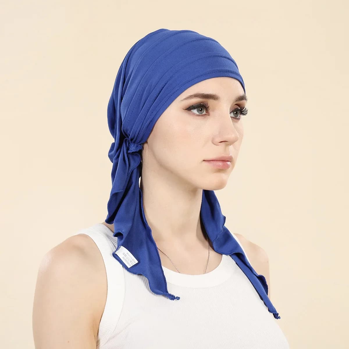Nuove Donne Musulmane Interno Cappello Hijab Turbante Pre-legato Cappello Foulard Berretti Cofano Perdita di Capelli Testa Sciarpa Wrap Chemio Cap Turbante Mujer