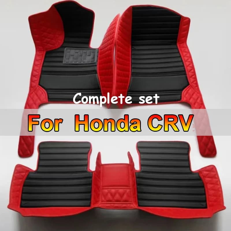 Car caps for Honda CRV 2007 2008 2009 2010 2011 Personalized foot reliefs Automobile Carpet Cover Interior accessories