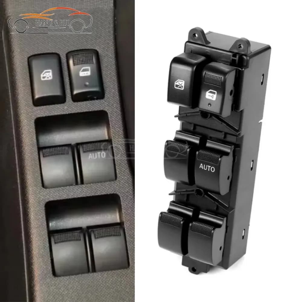 Interruttore di controllo alzacristalli elettrico principale a 18 pin RHD per Isuzu D-Max Dmax MU-X 2012-2019 4 porte OE 8981922511