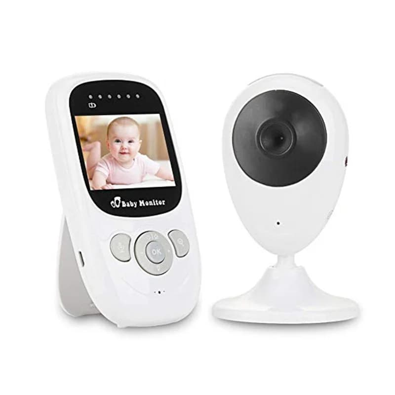 Monitor per Bambini Wireless Portatile SP880 con Audio Bidirezionale, Visione Notturna Automatica e Rilevamento della Temperatura