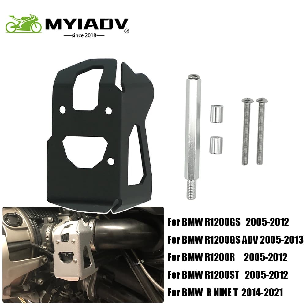 Per BMW R1200GS Raffreddata ad Olio R 1200 GS Adventure ADV 2004-2013 Protezione Coperchio Valvola Acceleratore CNC Moto Per R NINE T 9